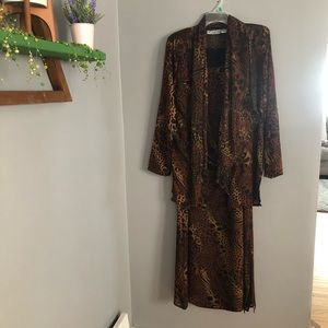 Kloz Lyne animal print outfit